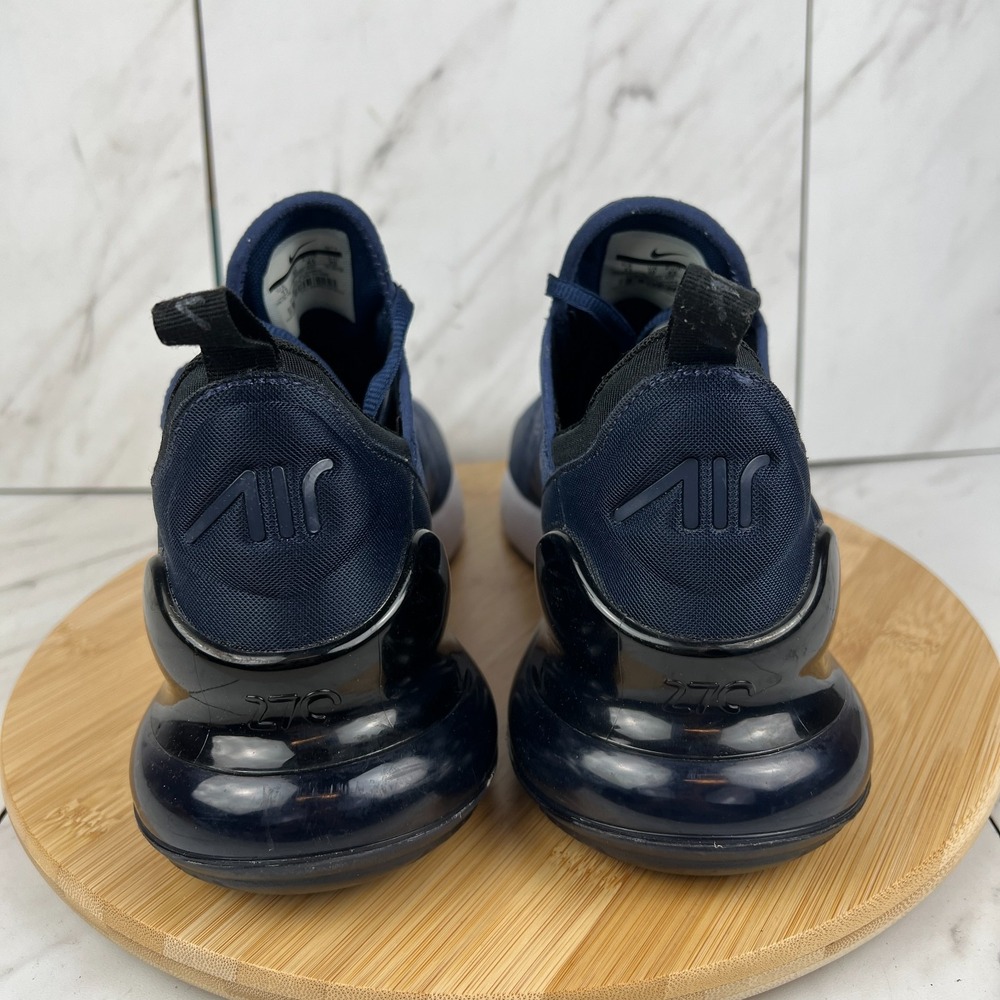 Nike Air Max 270 Mens Size 11 Midnight Navy Black Running Gym Shoes AH8050-400 - Picture 2 of 12